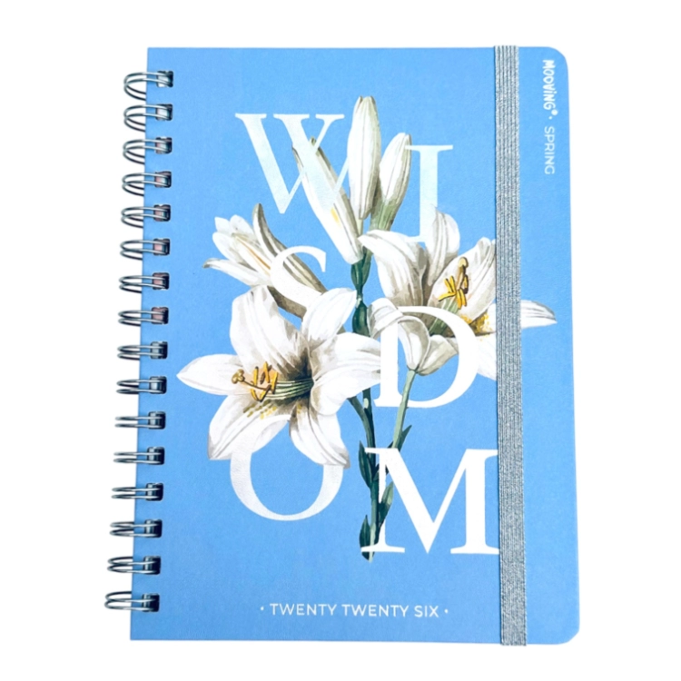 Agenda Mooving 2026 Spring Wisdom con Espiral Semana a la Vista 15x21 Art.1404128